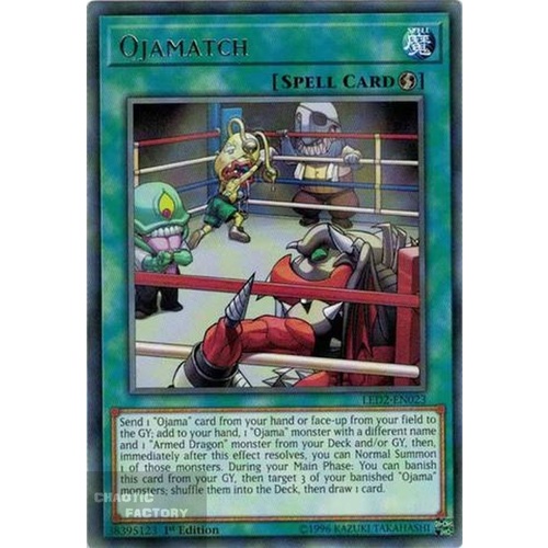 LED2-EN023 Ojamatch Rare 1st Edition NM
