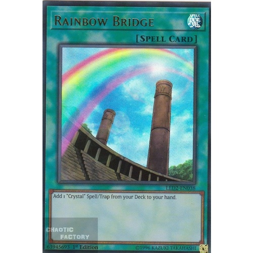 LED2-EN038 Rainbow Bridge Ultra rare 1st Edition NM