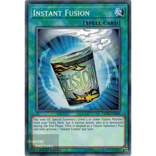 LED2-EN048 Instant Fusion Common 1st Edition NM