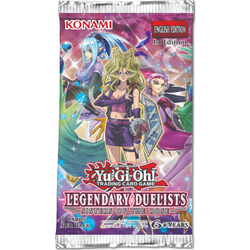 Yugioh Legendary Duelist: Sister of the Rose Booster Pack