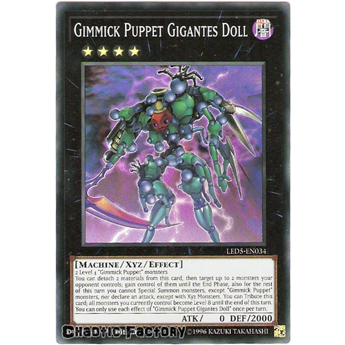 LED5-EN034 Gimmick Puppet Gigantes Doll Super rare 1st edition NM