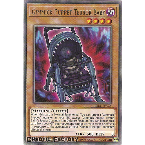 LED5-EN035 Gimmick Puppet Terror Baby Rare 1st edition NM