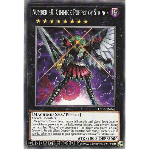 LED5-EN043 Number 40: Gimmick Puppet of Strings Common 1st edition NM