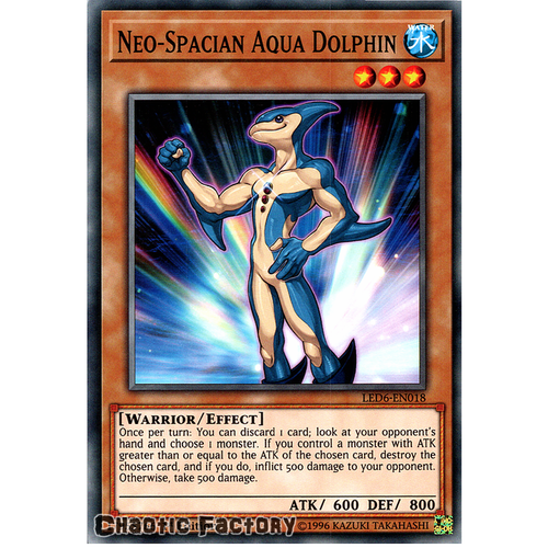 LED6-EN018 Neo-Spacian Aqua Dolphin Common 1st Edition NM