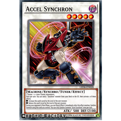 LED6-EN028 Accel Synchron Common 1st Edition NM