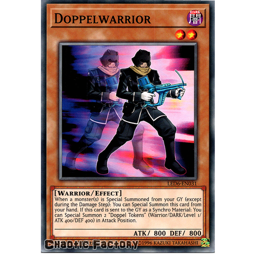 LED6-EN031 Doppelwarrior Common 1st Edition NM