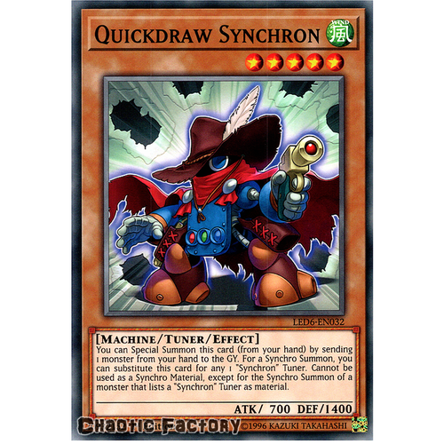 LED6-EN032 Quickdraw Synchron Common 1st Edition NM