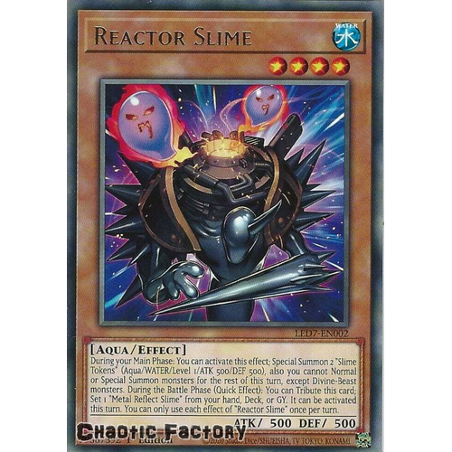 LED7-EN002 Reactor Slime Rare 1st Edition NM