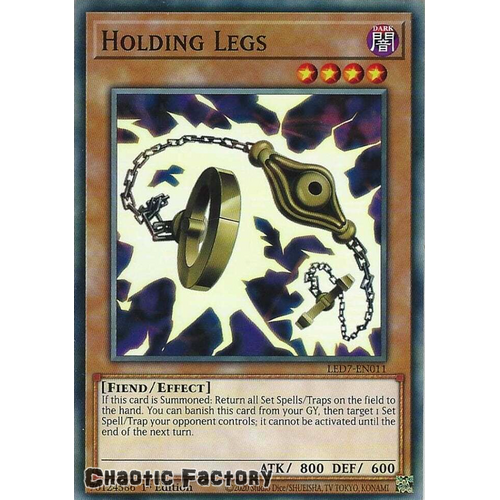 LED7-EN011 Holding Legs Common 1st Edition NM