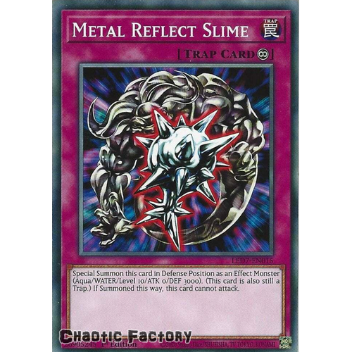 LED7-EN015 Metal Reflect Slime Common 1st Edition NM