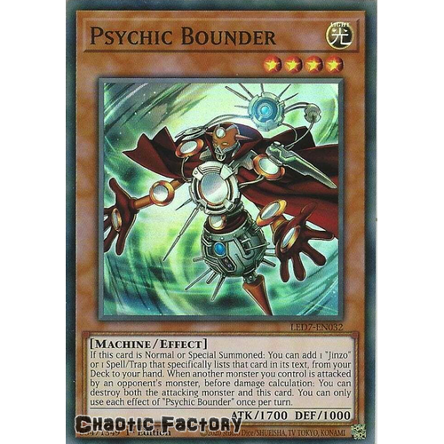 LED7-EN032 Psychic Bounder Super Rare 1st Edition NM