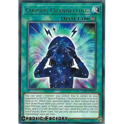 LED7-EN036 Cosmos Channelling Rare 1st Edition NM