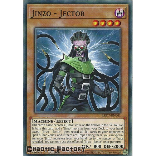LED7-EN041 Jinzo - Jector Common 1st Edition NM