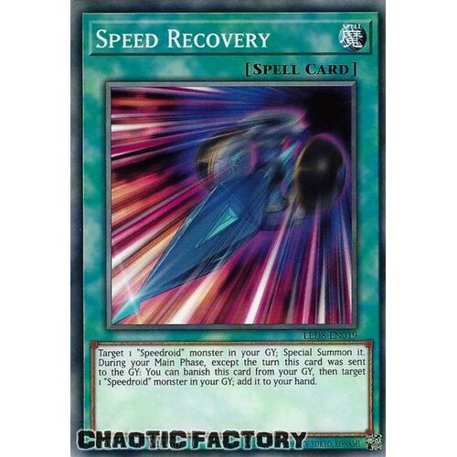 LED8-EN019 Speed Recovery Common 1st Edition NM