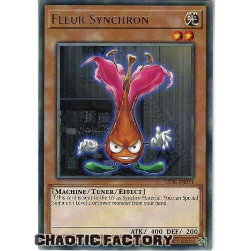 LED8-EN031 Fleur Synchron Rare 1st Edition NM