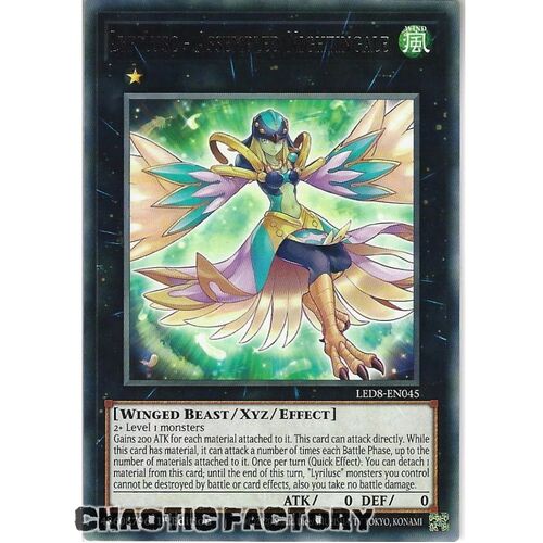 LED8-EN045 Lyrilusc - Assembled Nightingale Rare 1st Edition NM