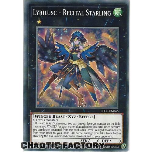 LED8-EN046 Lyrilusc - Recital Starling Common 1st Edition NM