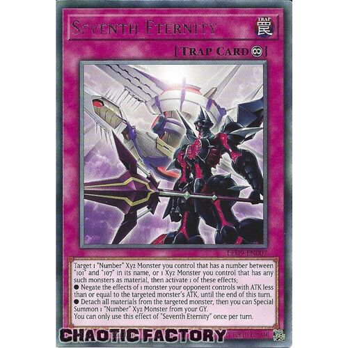 LED9-EN007 Seventh Eternity Rare 1st Edition NM