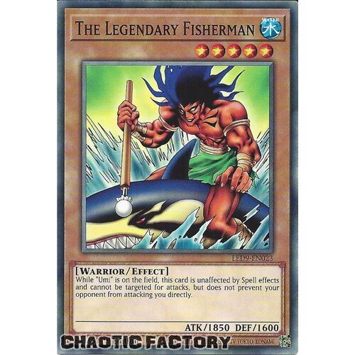 LED9-EN023 The Legendary Fisherman Common 1st Edition NM