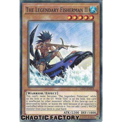 LED9-EN024 The Legendary Fisherman II Common 1st Edition NM