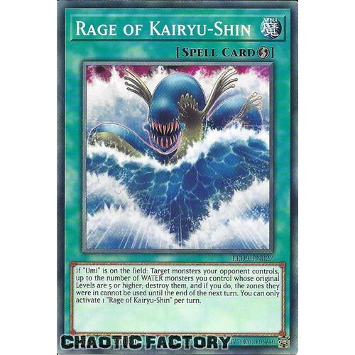 LED9-EN027 Rage of Kairyu-Shin Common 1st Edition NM