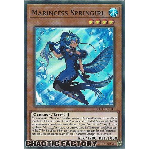 LED9-EN031 Marincess Springirl Super Rare 1st Edition NM