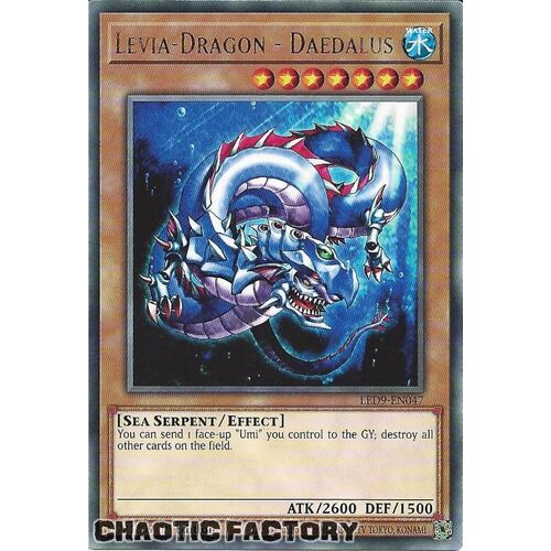 LED9-EN047 Levia-Dragon - Daedalus Rare 1st Edition NM