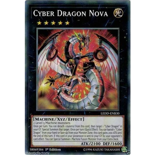 LEDD-ENB30 Cyber Dragon Nova Common 1st Edition NM