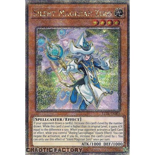 Quarter Century Secret Rare LEDE-EN003 Silent Magician Zero 1st Edition NM