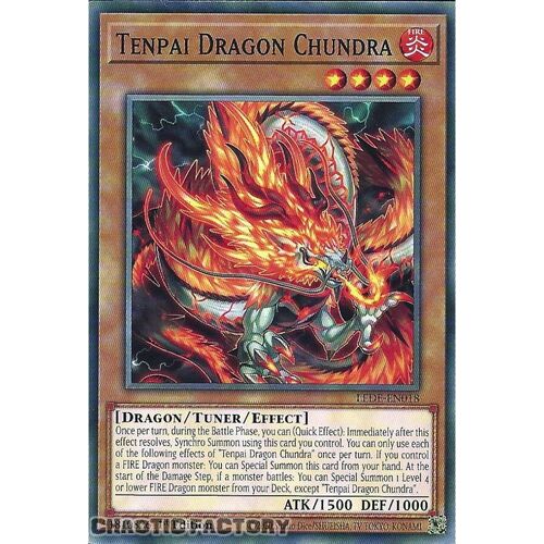 LEDE-EN018 Tenpai Dragon Chundra Common 1st Edition NM