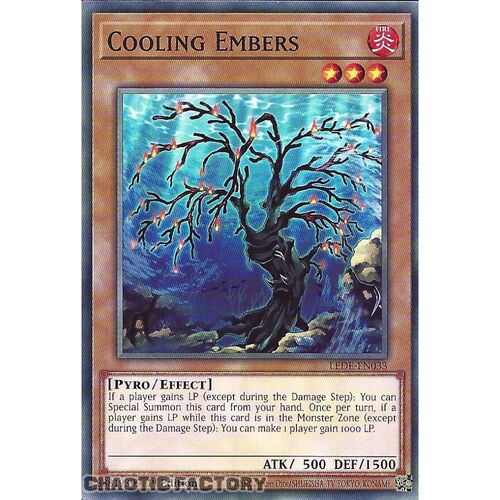 LEDE-EN033 Cooling Embers Common 1st Edition NM