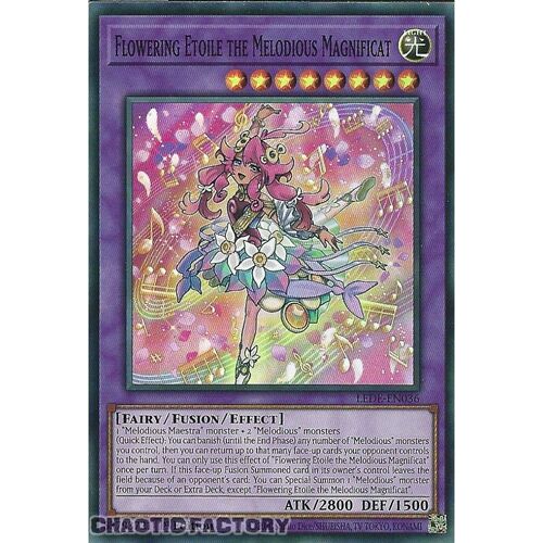 LEDE-EN036 Flowering Etoile the Melodious Magnificat Super Rare 1st Edition NM