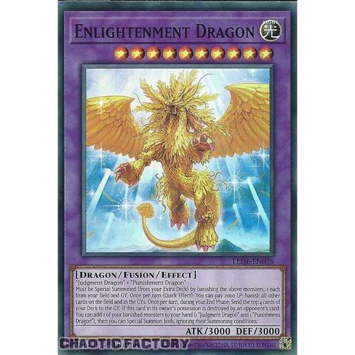 LEDE-EN038 Enlightenment Dragon Super Rare 1st Edition NM