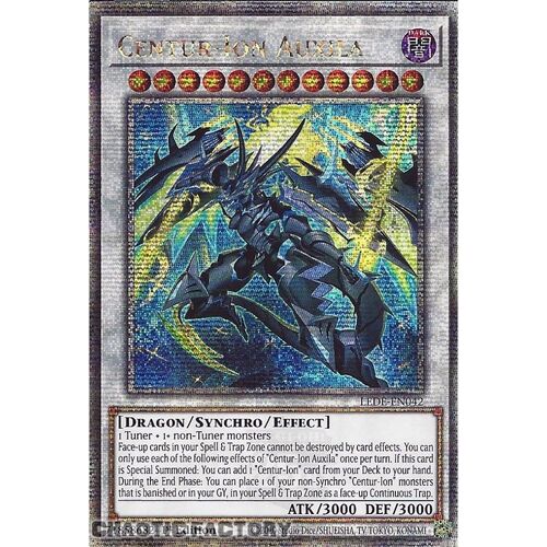 Quarter Century Secret Rare LEDE-EN042 Centur-Ion Auxila 1st Edition NM