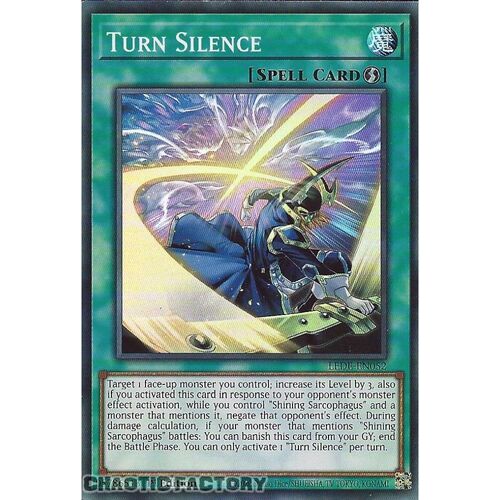 LEDE-EN052 Turn Silence Super Rare 1st Edition NM