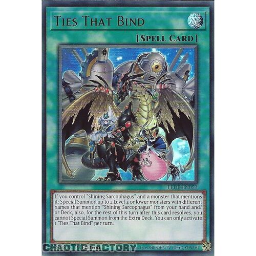 LEDE-EN053 Ties That Bind Ultra Rare 1st Edition NM