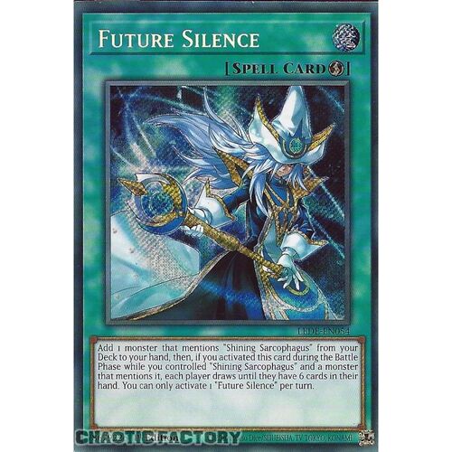 LEDE-EN054 Future Silence Secret Rare 1st Edition NM