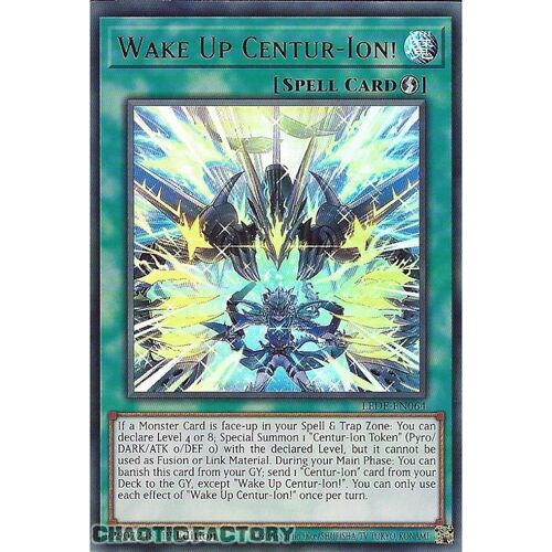 LEDE-EN064 Wake Up Centur-Ion! Ultra Rare 1st Edition NM