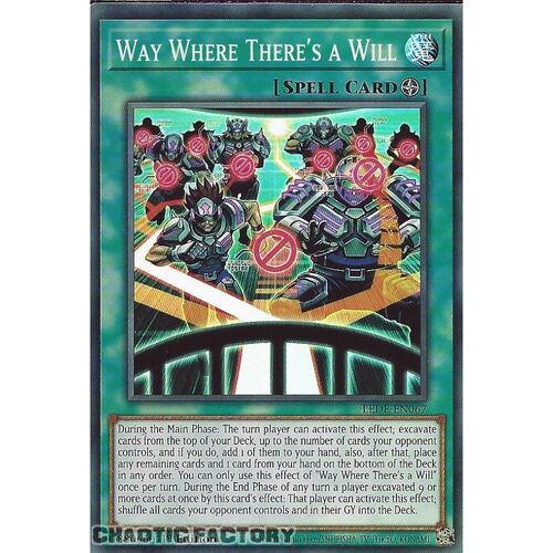 LEDE-EN067 Way Where There's a Will Super Rare 1st Edition NM