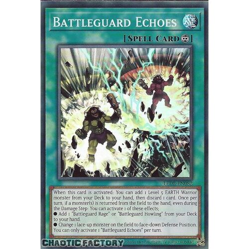 LEDE-EN082 Battleguard Echoes Super Rare 1st Edition NM