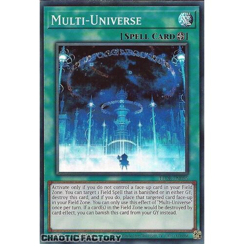 LEDE-EN086 Multi-Universe Super Rare 1st Edition NM