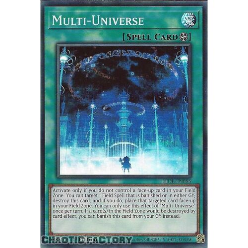 LEDE-EN086 Multi-Universe Super Rare 1st Edition NM