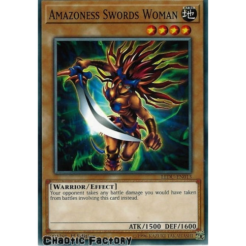 LEDU-EN013 Amazoness Swords Woman Common 1st Edition NM