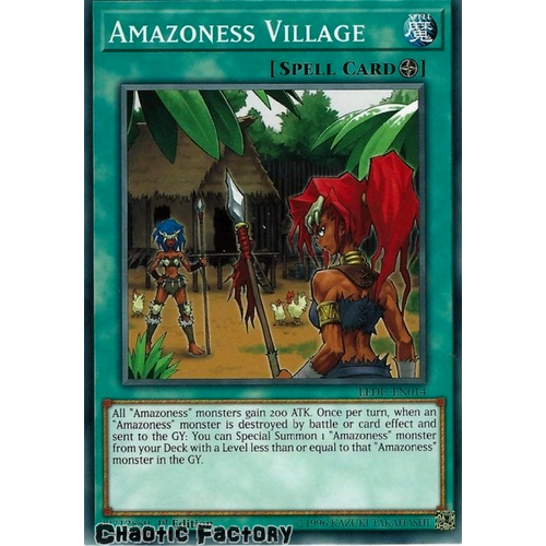 LEDU-EN014 Amazoness Village Common 1st Edition NM