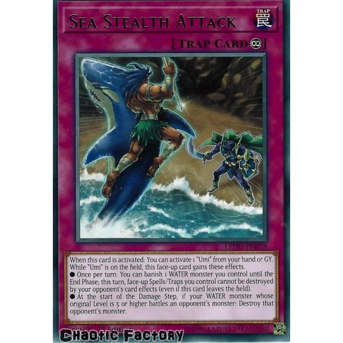 LEDU-EN018 Sea Stealth Attack Rare 1st Edition NM