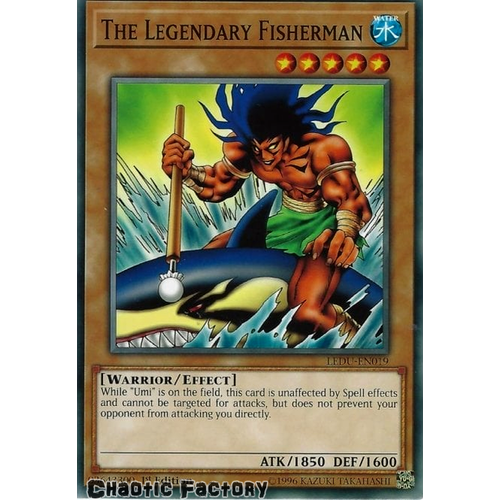LEDU-EN019 The Legendary Fisherman Common 1st Edition NM