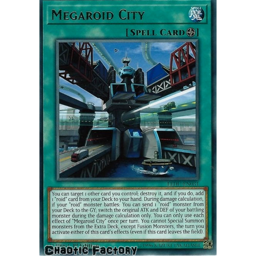 LEDU-EN031 Megaroid City Rare 1st Edition NM