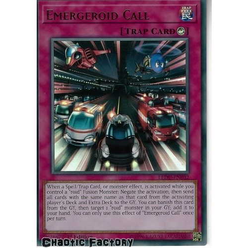 LEDU-EN032 Emergeroid Call Ultra Rare 1st Edition NM