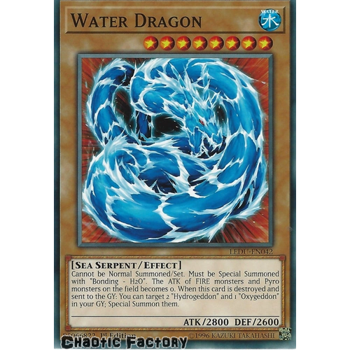 LEDU-EN042 Water Dragon Common 1st Edition NM