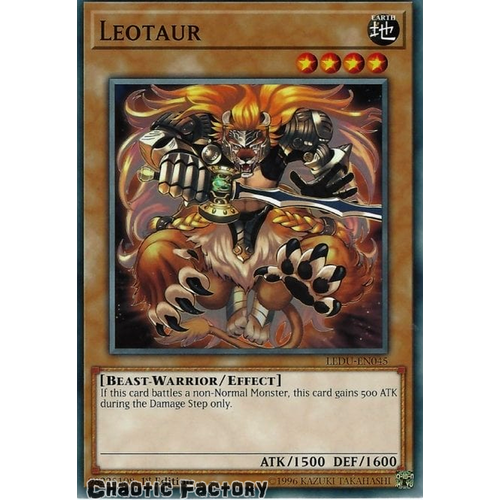 LEDU-EN045 Leotaur Common 1st Edition NM